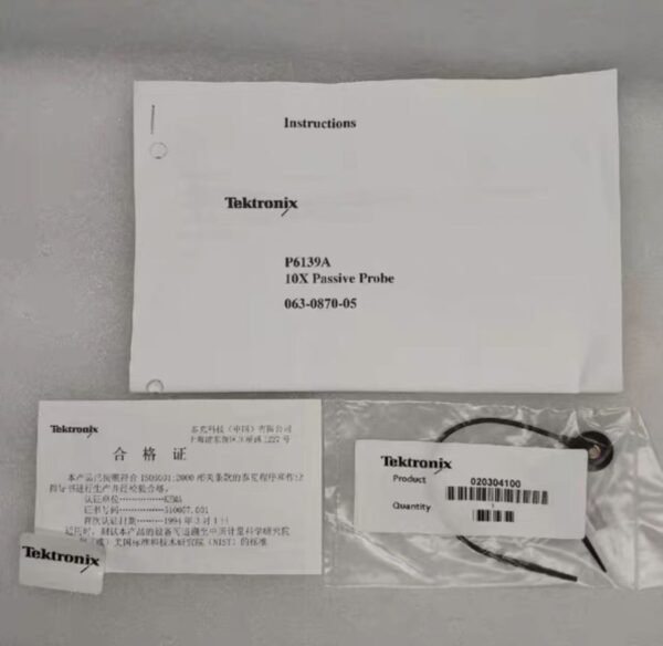 Tektronix P6139A 500MHz 8PF 10x Oscilloscope Passive Voltage Probe