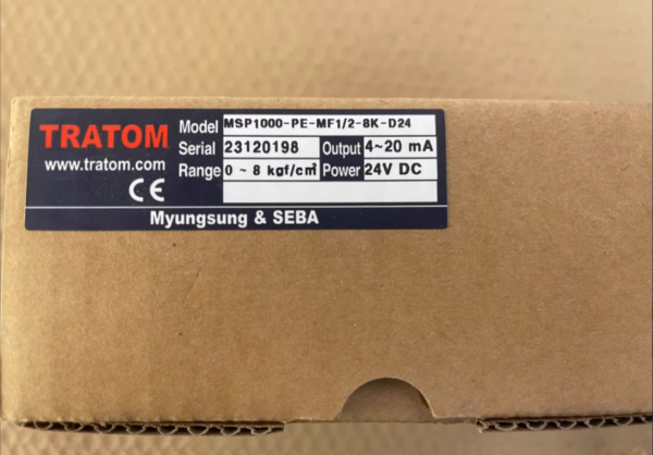 Pressure Sensor MSP1000- PE-MF1/2-8K-D24